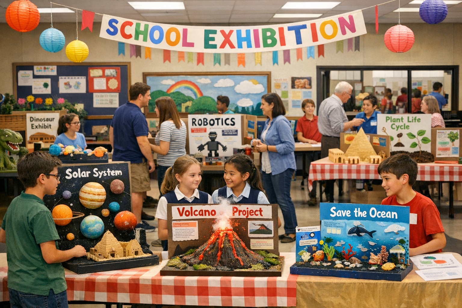 Unterstützung Abschlussprojekt 4. Klassen